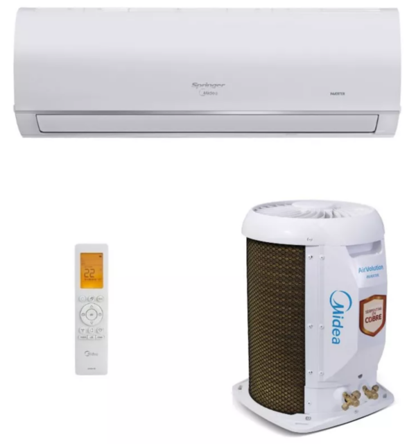 Ar Condicionado Midea Hw Inv Airvolution Connect 22.000 Btu/h Frio 220v